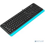 Клавиатура A4Tech Fstyler FKS10 черный/синий USB [1530196]