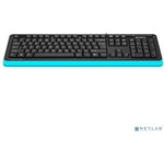 Клавиатура A4Tech Fstyler FKS10 черный/синий USB [1530196]