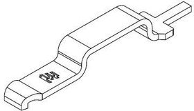 Фото 1/2 1744128-3, Power to the Board PWR PCB CONTACT STR 25A 32.1MM TAIL