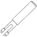 1-640415-1, Connector Accessories Keying Plug Straight Nylon Natural Bag
