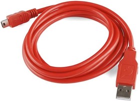 CAB-11301, SparkFun Accessories USB Mini-B Cable 6' Mini-B Cable 6'