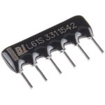 COM-10855, SparkFun Accessories Resistor Network - 330 Ohm (6-pin bussed)