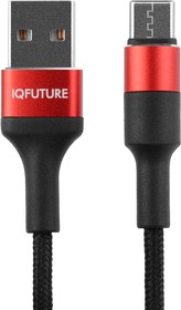 Кабель для зарядки USB - Type-C 1.2м 2A черный IQFuture IQ-UC2A