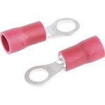 FVWS1.25-M4(LF), FV Insulated Ring Terminal, M4 (#8) Stud Size ...