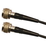 R284C0351029, Male N Type to Male N Type Coaxial Cable, 500mm, RG58 Coaxial ...