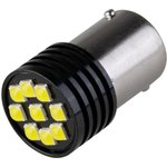 Автолампа диод s25 (p21w) 12v 9 smd диодов ba15s 1-конт белая противотуманные ...