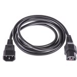 IL13-C14-H05-3100-200, IEC C13 Socket to IEC C14 Plug Power Cord, 2m
