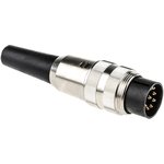 SV 80, SV 8 Pole M16 Din Plug, DIN EN 60529, 5A, 60 V ac IP40, Male, Cable Mount