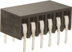 M20-7880646, PCB Receptacle, Board-to-Board, 2.54 мм, 2 ряд(-ов), 12 контакт(-ов), Монтаж в Сквозное Отверстие