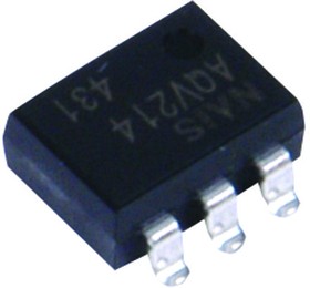 AQV251A, МОП-транзисторное реле, 40В, 500мА, 1Ом, SPST-NO