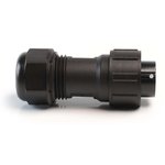 Circular Connector, 4 Contacts, Cable Mount, Plug, Male, IP68