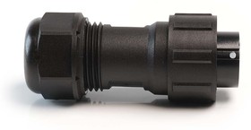 Фото 1/2 Circular Connector, 9 Contacts, Cable Mount, Plug, Male, IP68