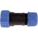 Circular Connector, 9 Contacts, Cable Mount, Plug, Male, IP68