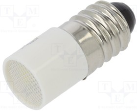 1880713W, Индикат.лампа: LED; BA9S,T10; белый; пластик; 130ВAC; 130ВDC
