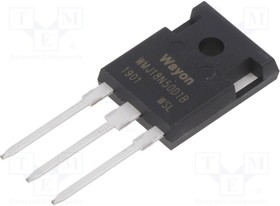 WMJ18N50D1B, Transistor: N-MOSFET; WMOS™ D1; unipolar; 500V; 18A; Idm: 72A; 271W