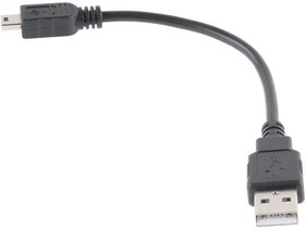 CAB-13243, SparkFun Accessories USB Mini-B Cable 6"