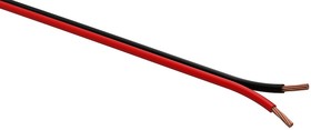 Фото 1/2 Акустический кабель ЭРА 2х0,35 мм2 красно-черный 100 м Б0048263