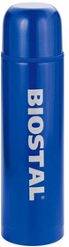 Фото 1/6 NB-750C-B, Термос Biostal Fler (0,75 литра), синий