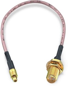 Фото 1/2 65530260515304, Female RP-SMA to Male MMCX Coaxial Cable, 152.4mm, RG178 Coaxial, Terminated