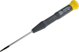 Фото 1/4 T4880X 18, Slotted Precision Screwdriver, 1.8 mm Tip, 60 mm Blade, 157 mm Overall