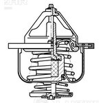 LT2549, Термостат для а/м Mazda 3 (BK) (03-)/3 (BL) (09-)/3 (BM) (13-) 1.6i ...