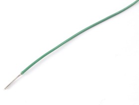 Фото 1/2 KY3004V, KY30 Series Green 0.22 mm² Hook Up Wire, 24 AWG, 7/0.2 mm, 200m, PVC Insulation