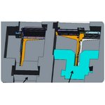 Комплект кронштейнов для Riser-адаптеров MCP-240-21904-0N-OEM RSC bkt set (left ...
