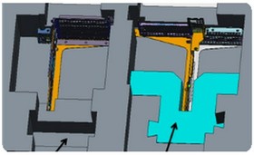Комплект кронштейнов для Riser-адаптеров MCP-240-21904-0N-OEM RSC bkt set (left, Mid/Right) for SC829/219U (LP),Tool-less