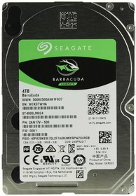 Фото 1/10 Жесткий диск Seagate 2.5 4TB (ST4000LM024) SATA 5400rpm, 128MB