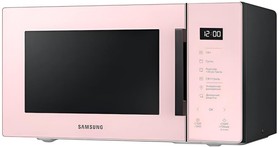 Фото 1/10 Микроволновая печь Samsung MG23T5018AP/BW 23л. 800Вт розовый/черный