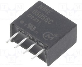 NME0505SC, Isolated DC/DC Converters - Through Hole 1W 5-5V SIP SINGLE DC/DC