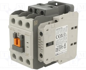 MC-32A 400VAC 1A1B, Контактор 3-полюсный, NO x3, Вспомогательные контакты NO + NC