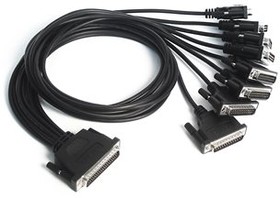 CBL-M78M9x8-100, Male 78 Pin D-sub to Male 9 Pin D-sub Serial Cable, 1m