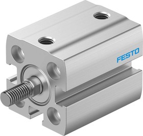 ADN-S-12-20-A-P, Pneumatic Compact Cylinder - 8091420, 12mm Bore, 20mm Stroke, ADN-S Series, Double Acting