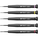 4-380-F, Набор: набор отверток; Кол-во шт: 5; прецизионная; плоская