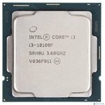 CPU Intel Core i3-10100F BOX {3.6GHz, 6MB, LGA1200}