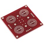 COM-09277, SparkFun Accessories Button Pad 2x2 - Breakout PCB