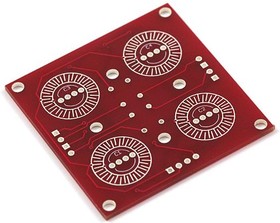 COM-09277, SparkFun Accessories Button Pad 2x2 - Breakout PCB