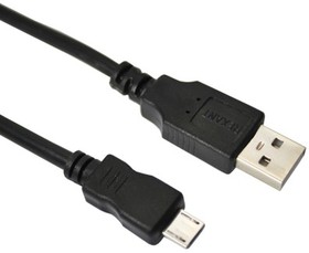 Шнур штекер USB A-штекер miniUSB B 5P\1,8м\Ni/пл\USB-M5P; №6790 шнур штек USB A-штек miniUSB B 5P\1,8м\Ni/пл\USB-M5P