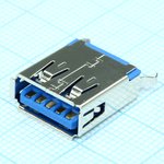 48408-0003, USB Connectors USB 3.0 F/A Vert REC 15u'