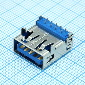 Фото 1/3 483930003, Разъем USB, Тип USB 3.0, розетка угловая