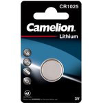 Camelion CR1025 BL-1 (CR1025-BP1, батарейка литиевая,3V)