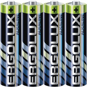 Ergolux Alkaline SR4 LR03 (LR03 SR4, мизинчиковая батарейка ААА 1.5В)