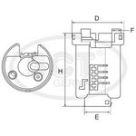 st6521, Топливный фильтр MITSUBISHI OUTLANDER II 2.4 06-