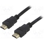 AK-HD-30A, Кабель, HDMI 1.4, вилка HDMI, с обеих сторон, 3м, черный