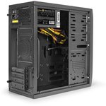 EX296391RUS, Корпус Minitower ExeGate mEVO-7807-XP600 (mATX, БП XP600 с вент ...
