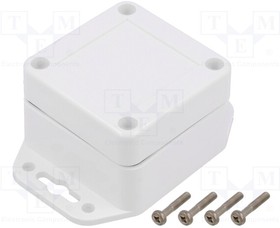 ZP60.60.40SUB TM ASA, Enclosure: multipurpose; X: 60mm; Y: 60mm; Z: 40mm; ZP; ASA; white