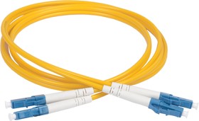Патч-корд оптический коммутационный соединительный для одномодового кабеля (SM); 9/125 (OS2); LC/UPC-LC/UPC (Duplex) (дл.10м) ITK FPC09-LCU-