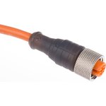 11364 RKT 4-3-06/5 M, Female 3 way M12 to Unterminated Sensor Actuator Cable, 5m