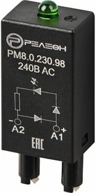 Модуль индикации и защиты LED + Варистор; 240В AC/DC; PM8023098